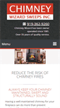 Mobile Screenshot of chimneywizardsweepsinc.com